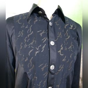 Classic Style Black Blouse